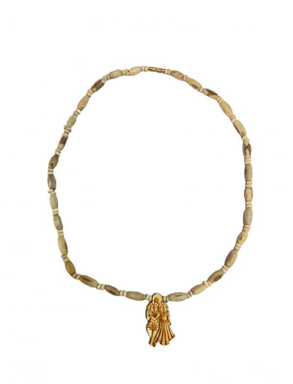 Original Tulsi Kanthi Mala with Radha Krishna Pendant