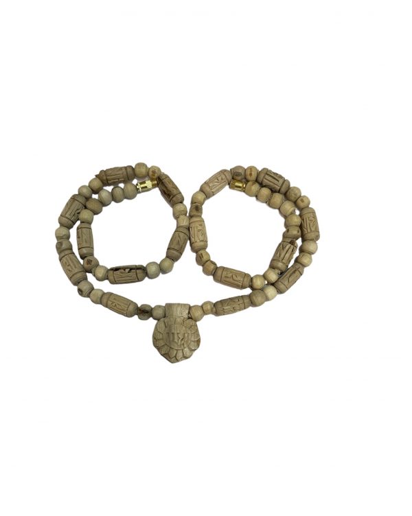Original Tulsi Kanthi Mala With Radha Pendant