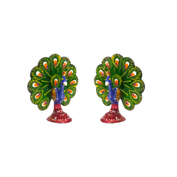 Peacock pair 3.5" (metal)