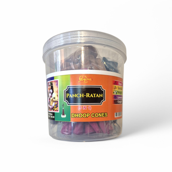 Panch-Ratan Dhoop Cones Box-400gms