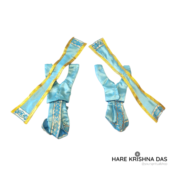 Gaur-Nitai Sky Blue Color Dress (2"-6")