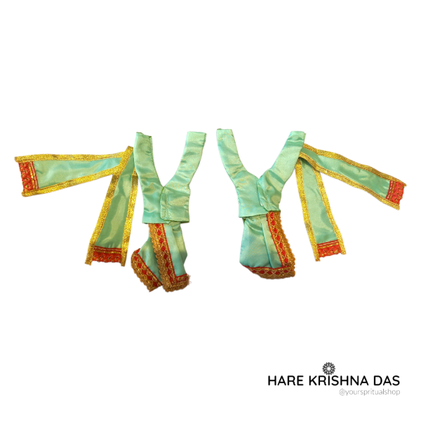 Gaur Nitai Sea Green Color Dress (2"-5")