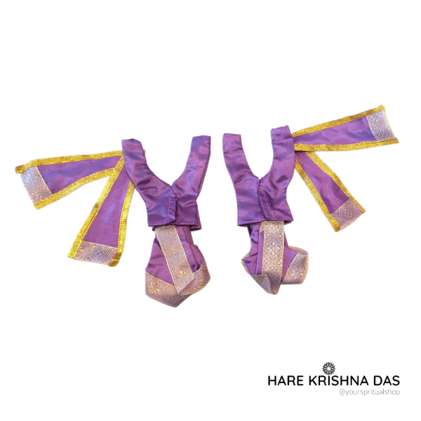 Gaur Nitai Purple Color Dress (2"-6")