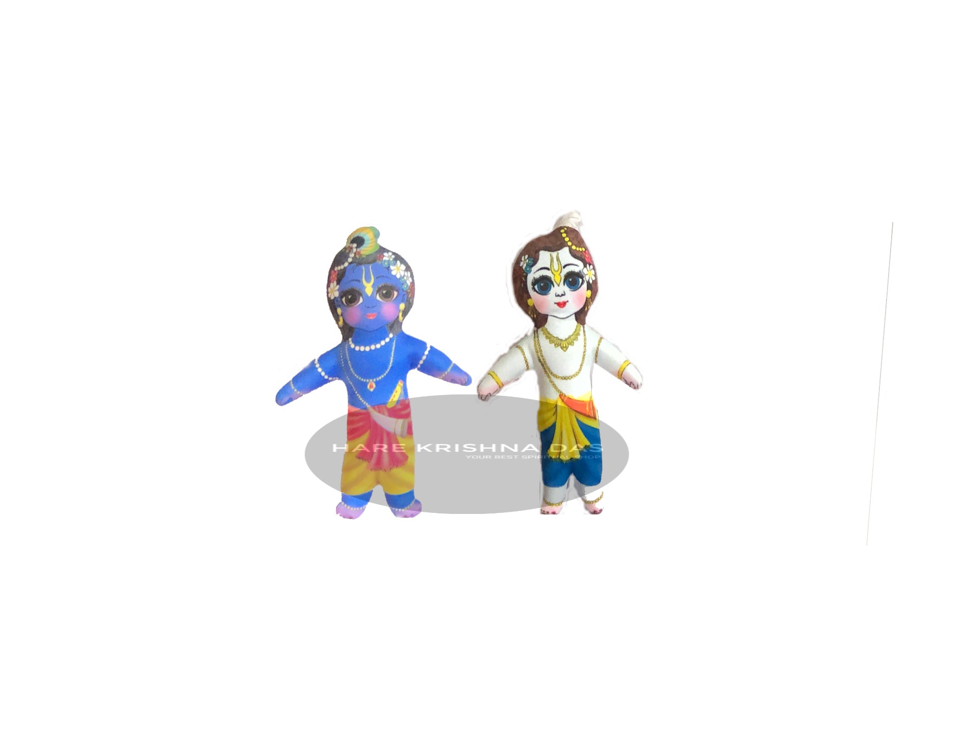 Krishna Balaram Soft Toy – Hare Krishna Das