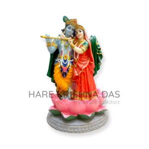 Radha Krishna Lotus 3.5"